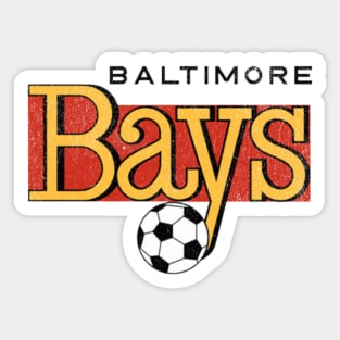 Defunct Soccer Team 1960s Baltimore Bays Soccer Sticker